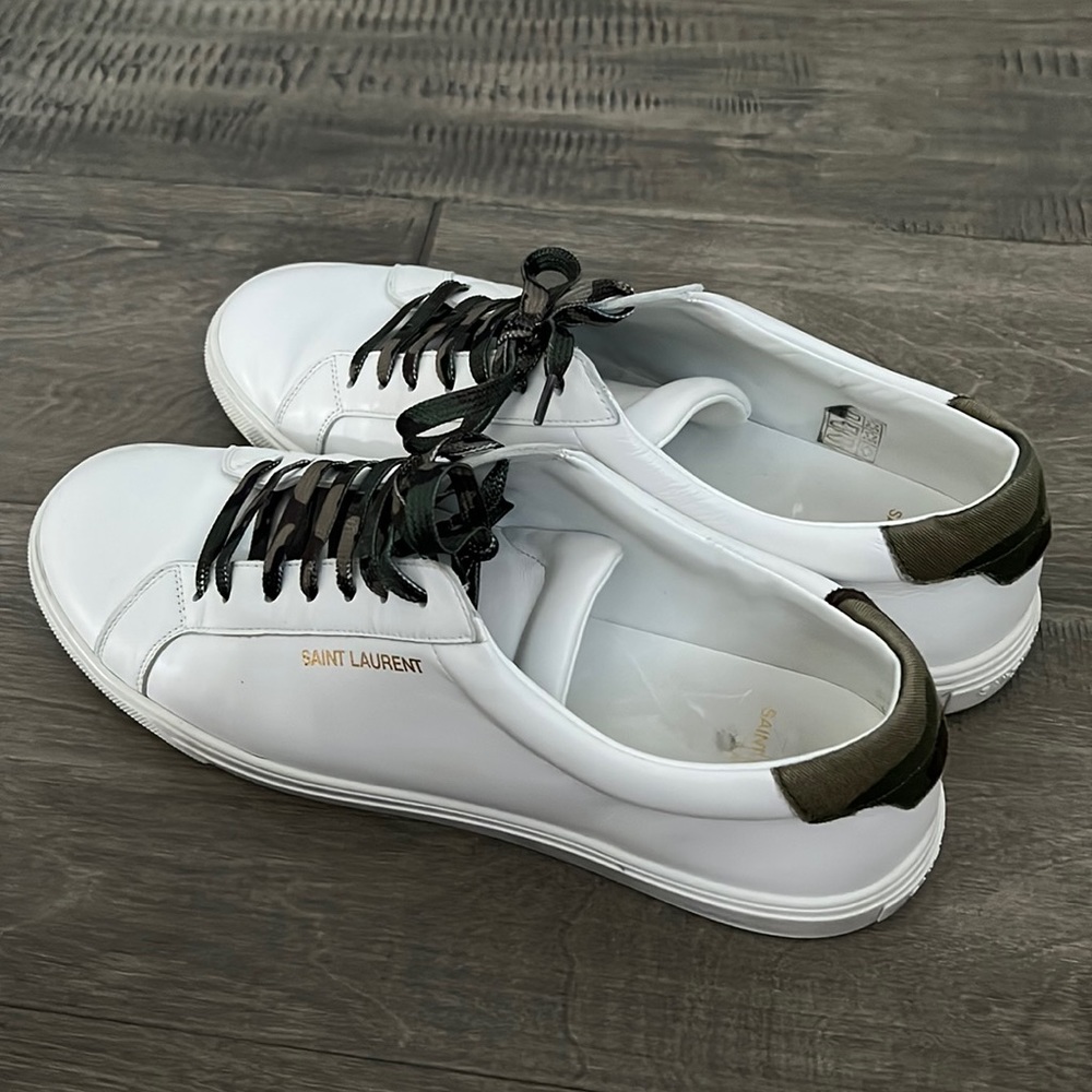 Camo Saint Laurent sneakers